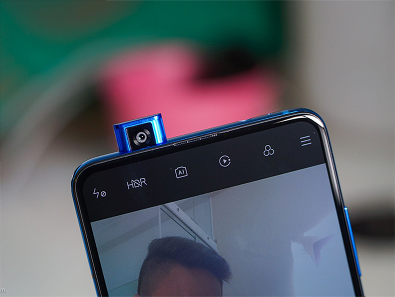 camera selfie pop-up