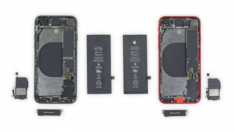 Tráo đổi linh kiện giữa iPhone 8 và iPhone SE 2020