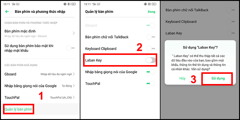 Cách gõ tiếng Việt có dấu bằng kiểu VNI, Telex trên điện thoại Android