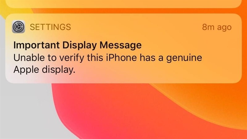 iPhone 11 và iPhone 11 Pro sẽ hiển thị cảnh báo nếu thay thế màn hình không chính hãng
