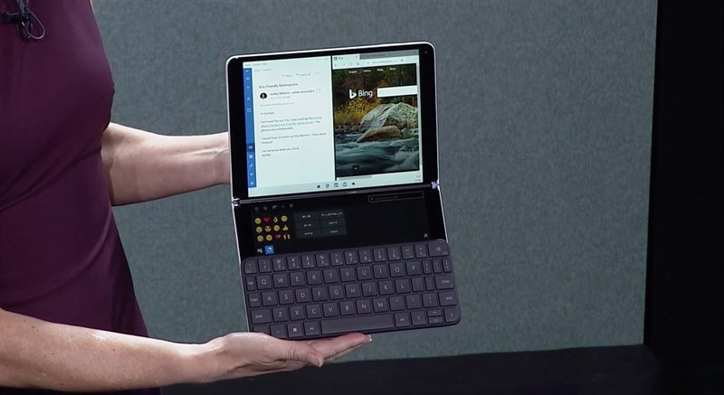Microsoft Surface Neo ra mắt: 2 màn hình, thiết kế siêu mỏng, hỗ trợ bút cảm ứng