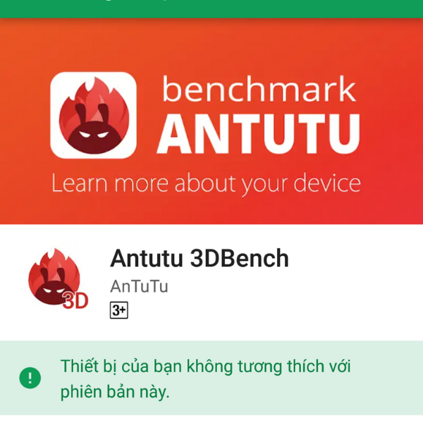 Ứng dụng đo điểm chuẩn AnTuTu biến mất một cách đầy bí ẩn trên cửa hàng Google Play
