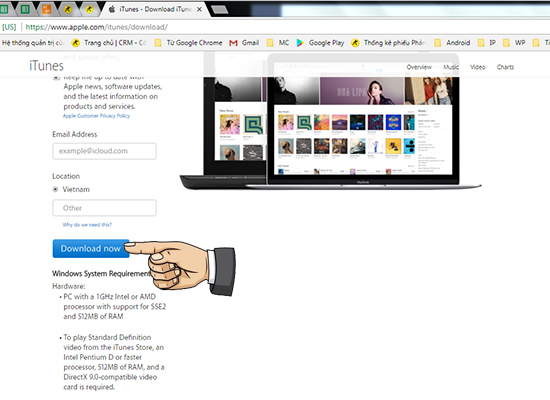 tải iTunes