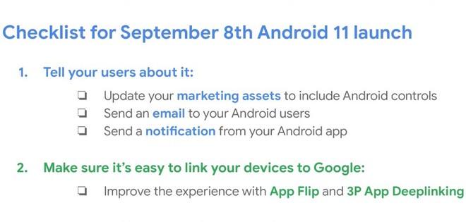 Google vô tình để lộ ngày ra mắt chính thức của Android 11 - Ảnh 2.