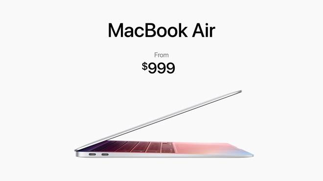 MacBook Air mới ra mắt: Apple M1, nhanh hơn 98% PC, pin 18 giờ, giá từ 999 USD - Ảnh 7.