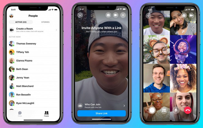 Đối đầu với Zoom, Facebook ra mắt Messenger Rooms, cho phép gọi video không giới hạn thời gian với 50 người cùng lúc - Ảnh 2.