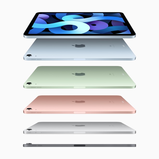 iPad Air 4 ra mắt: Thiết kế giống iPad Pro, chip A14 Bionic, USB-C, giá từ 599 USD - Ảnh 2.