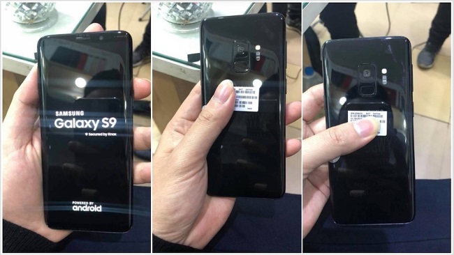 Trên tay Galaxy S9 thực tế